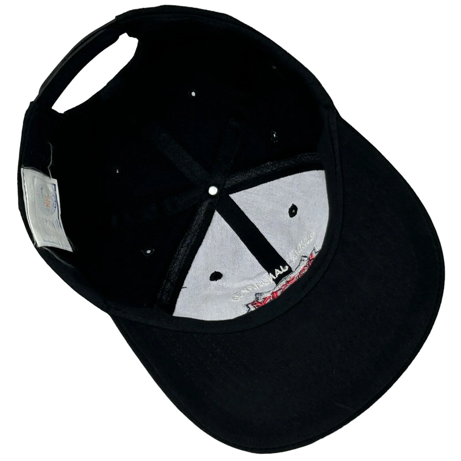 Vintage Y2Ks Super Bowl XXXIV Hat Baseball Cap Los Angeles Rams Black Snapback - Image 4