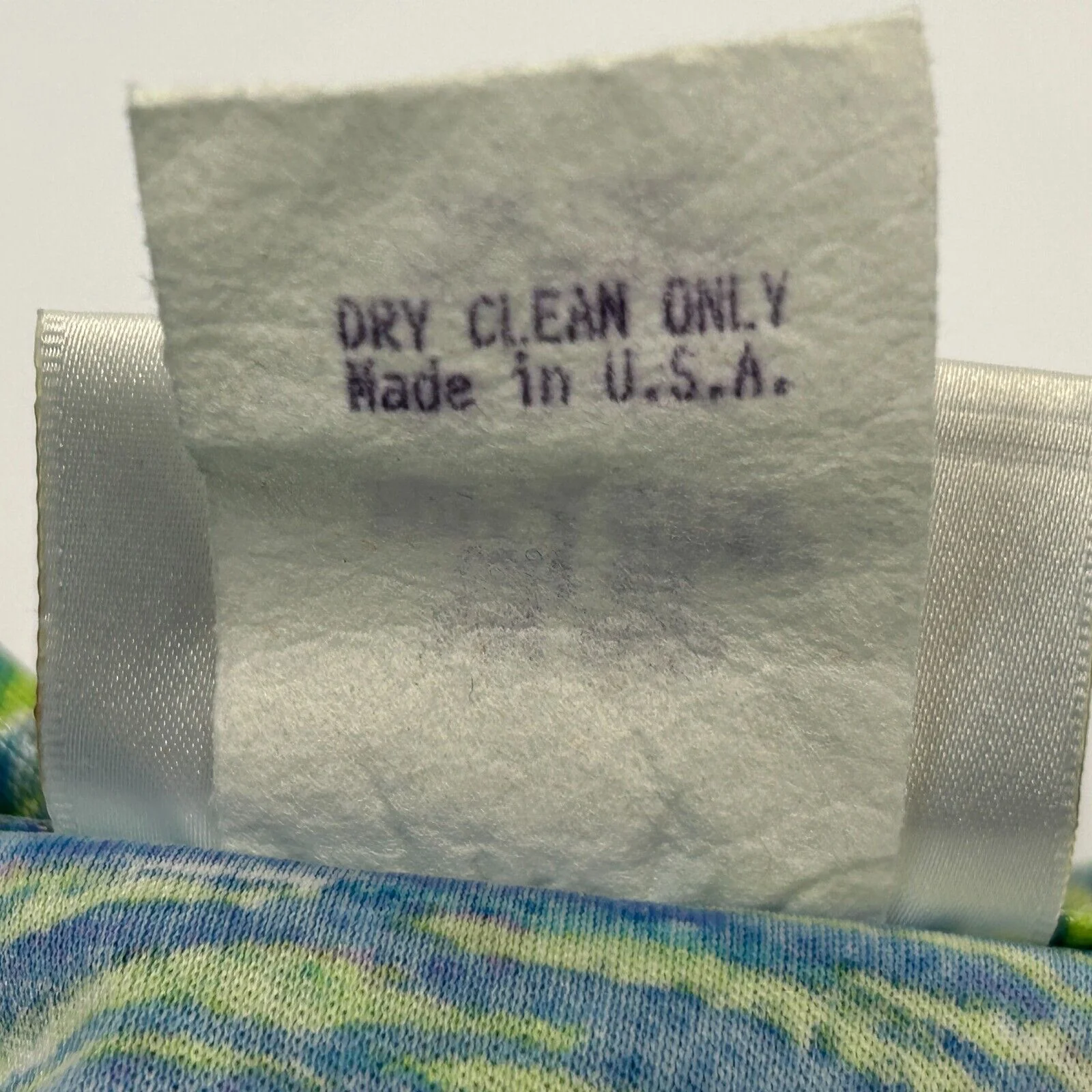 Vintage 90s 5-7-9 Cropped Rain Jacket Juniors Womens Medium Green Floral 579 USA - Image 8