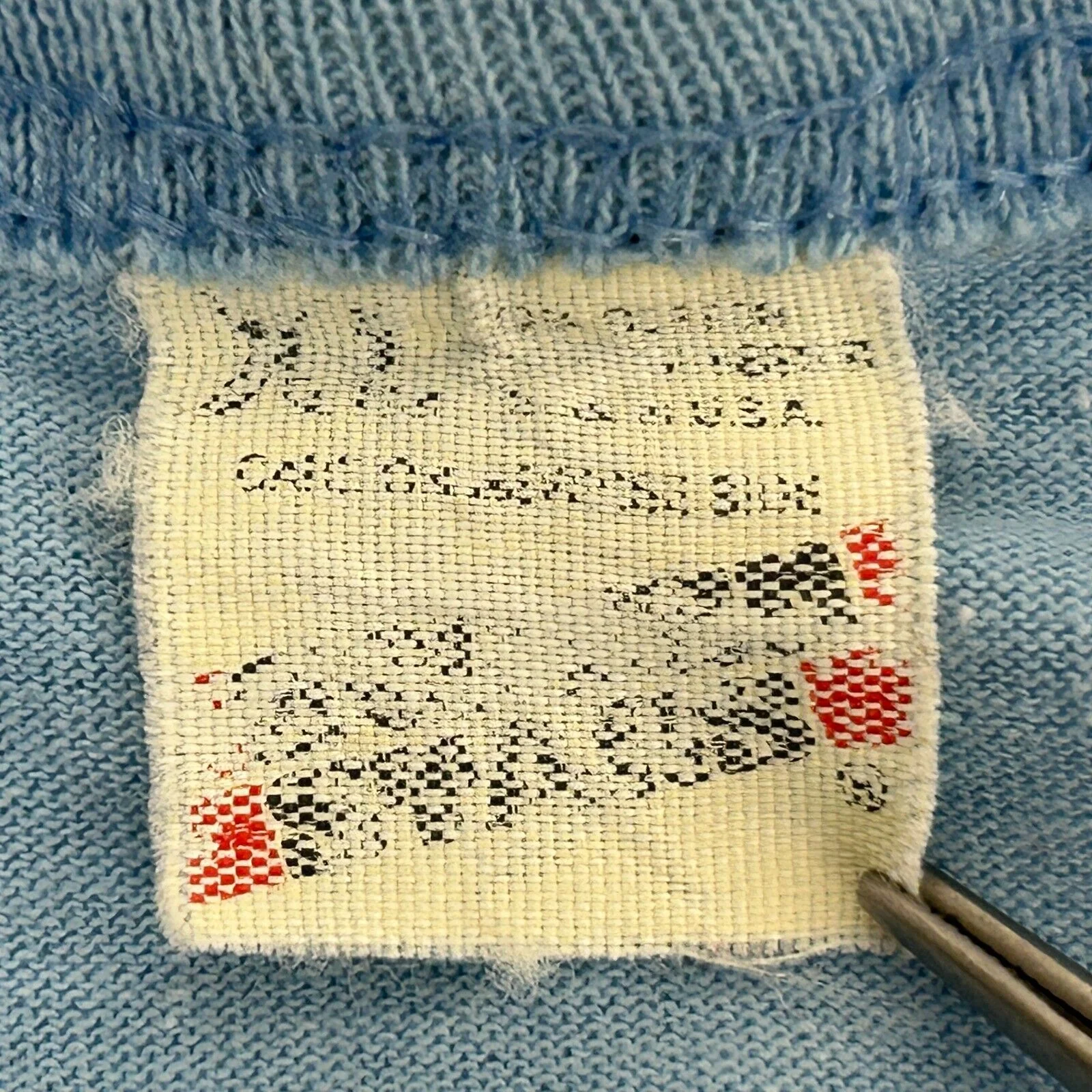 Vintage 80s Antelope Valley Alfalfa Festival Tank Top Shirt USA Blue L Large - Image 4