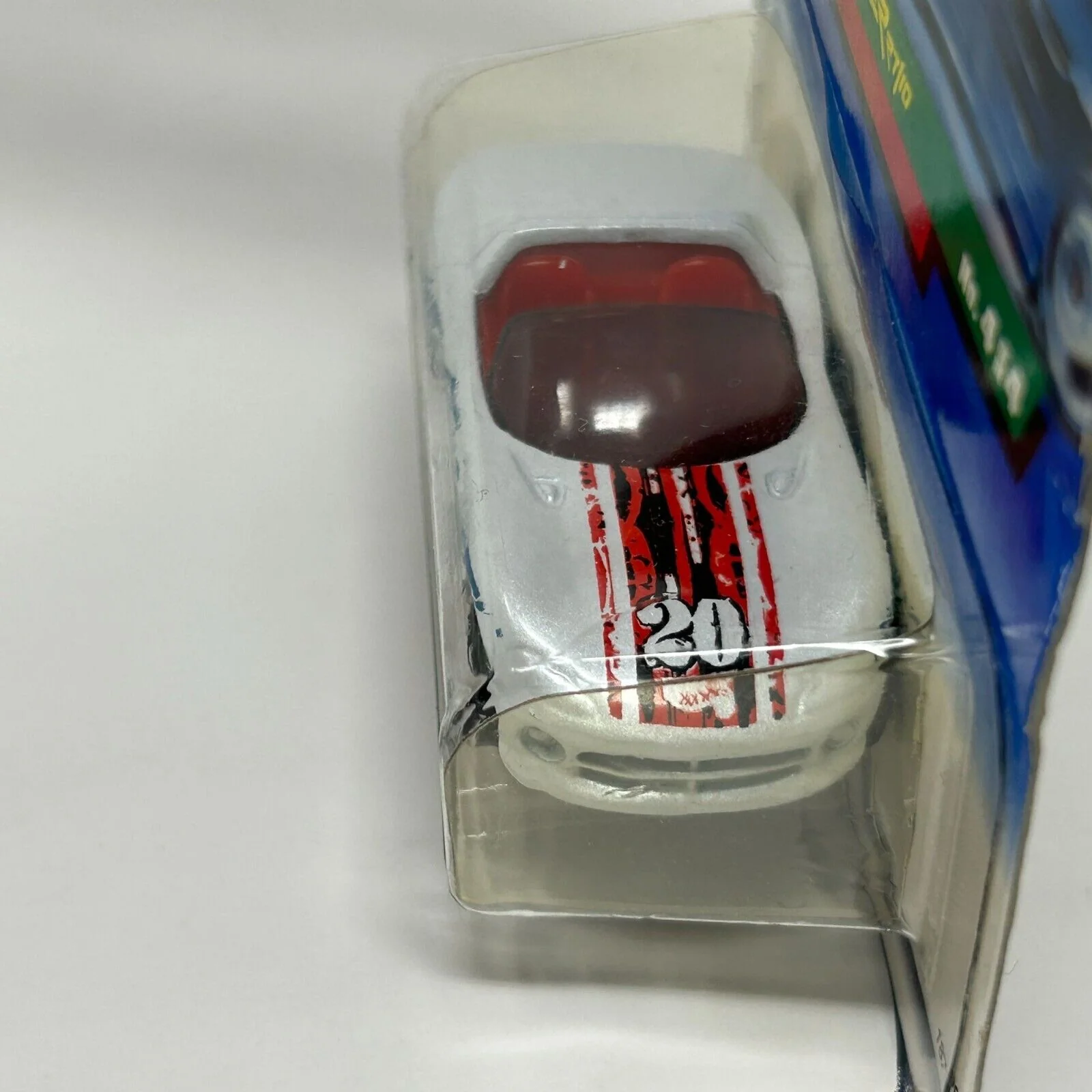 Dodge Viper RT/10 Hot Wheels Diecast Car White Collectible Vintage 90s 1998 New - Image 4