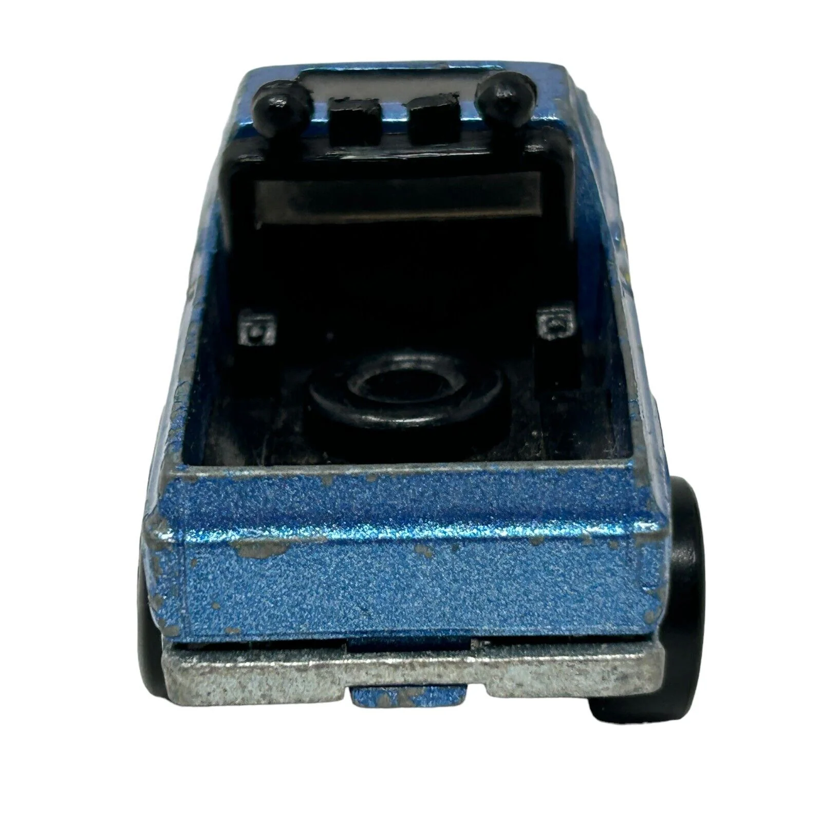 Eagle Bywayman Hot Wheels Diecast Car Pickup Truck Chevy Silverado Blue Vintage - Image 4