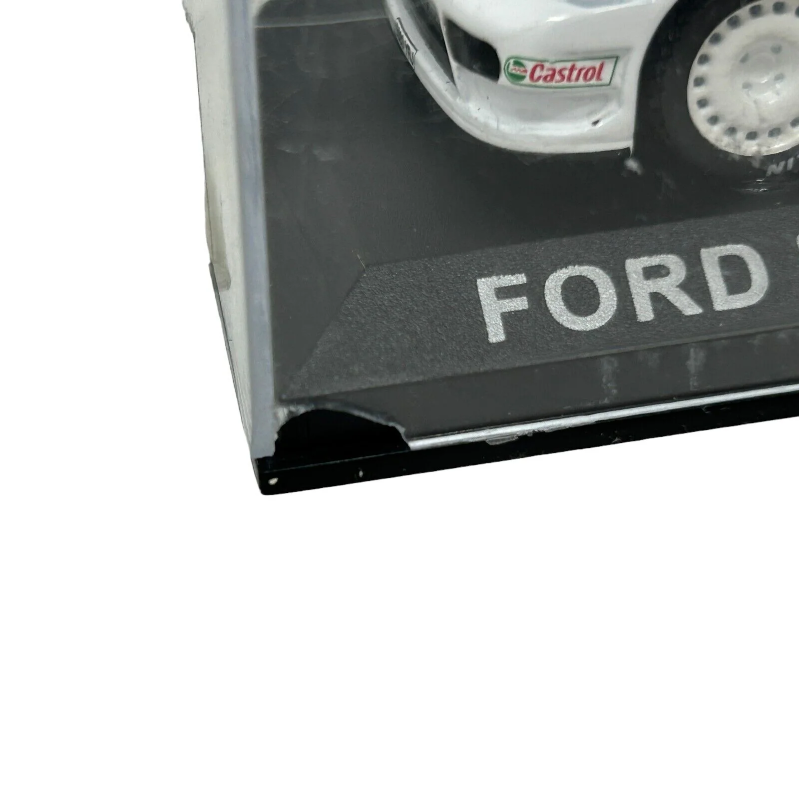 Ford Focus RS WRC Acropolis Rally 2003 Diecast Race Car 1/43 Altaya White - Image 6