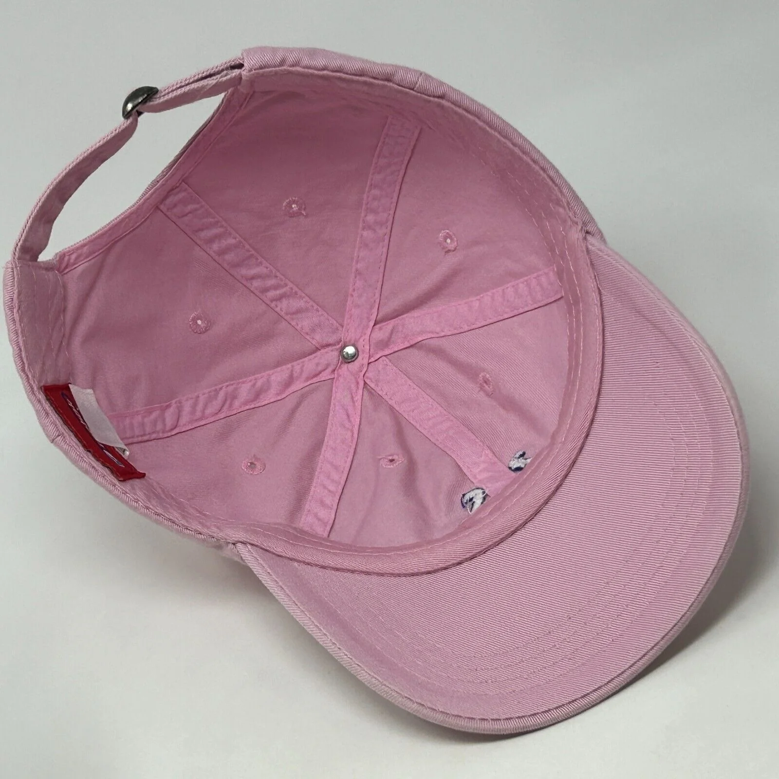 Indianapolis Colts Womens Dad Hat Cap Pink Strapback Reebok Football 6 Panel - Image 4