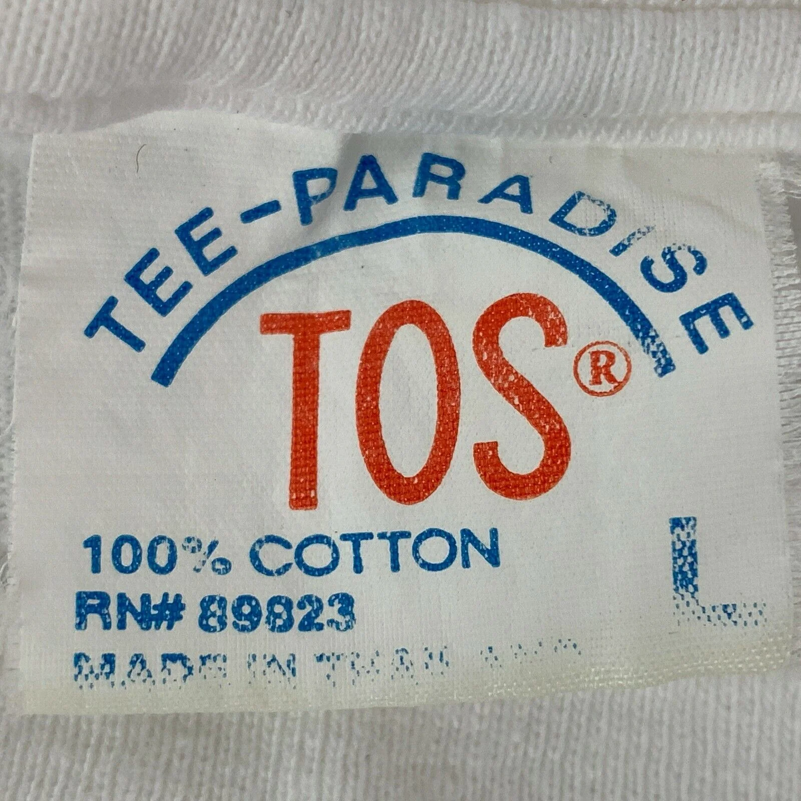 Vintage 80s Make Waves For Clean Water Hawaii T Shirt White Sailing Mens L Large - Image 7