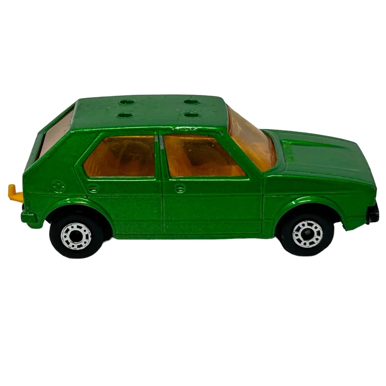 Vintage Matchbox 7 VW Golf Diecast Toy Car Volkswagen Superfast Green England - Image 5