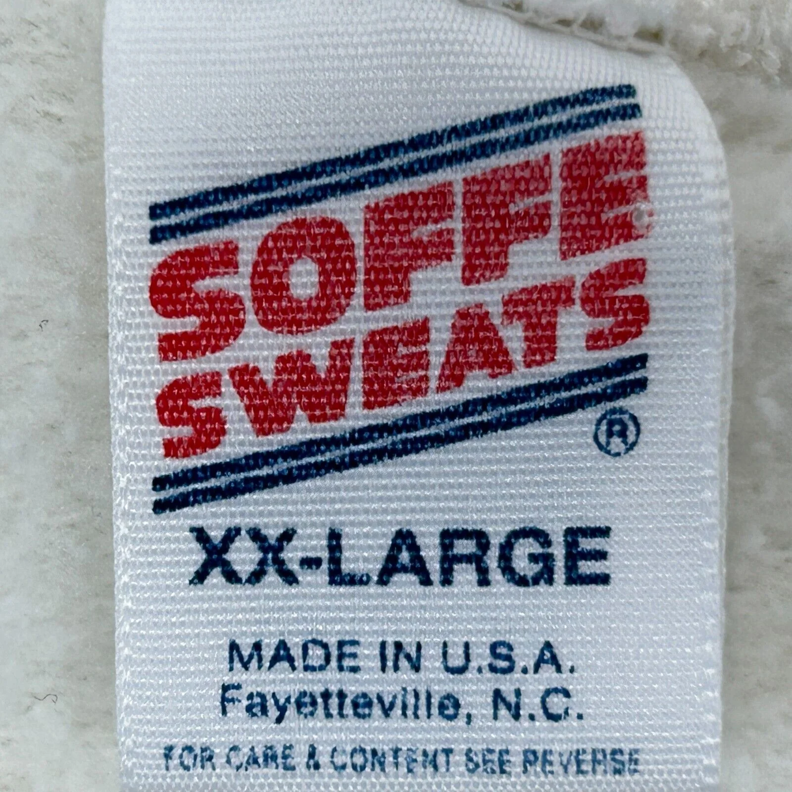 Vintage 90s Grandson is a Marine Sweatshirt USMC Grandpa USA Made White XXL 2XL - Image 4