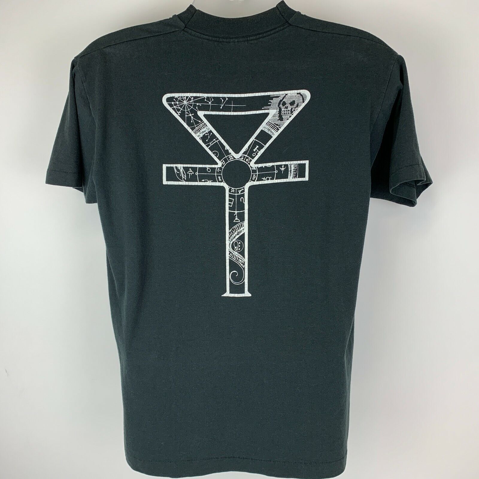 Vintage 90s Phineas Gage T Shirt Arizona Heavy Metal Band USA Made Black L Large - Image 3