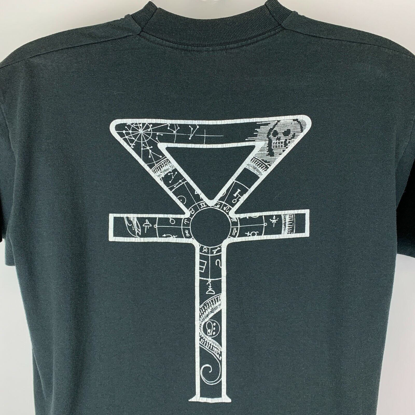 Vintage 90s Phineas Gage T Shirt Arizona Heavy Metal Band USA Made Black L Large - Image 6