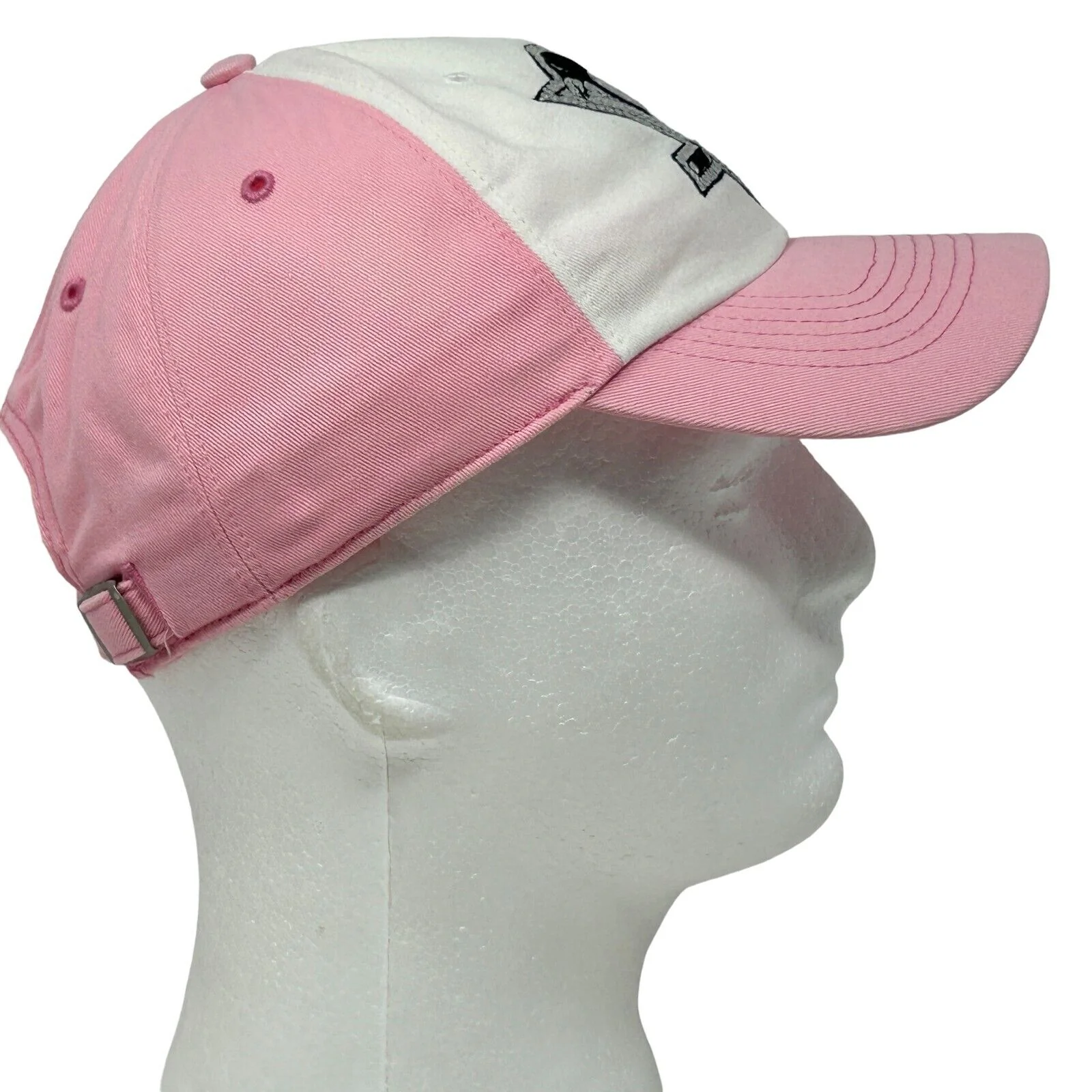 Pittsburgh Penguins Sequin Womens Hat Cap Pink NHL 47 Brand Strapback Ice Hockey - Image 8