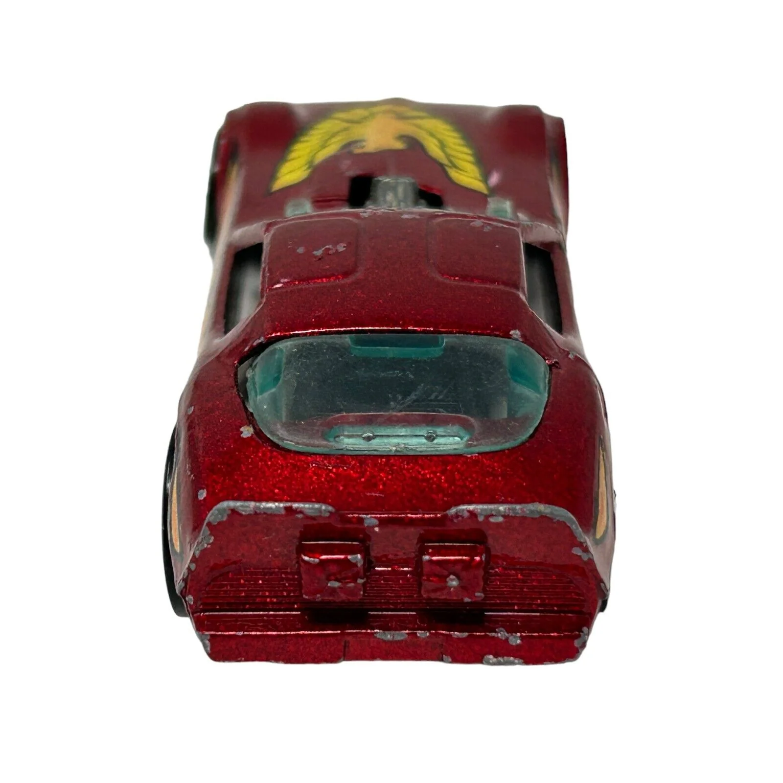 Pontiac Firebird Hot Wheels Funny Car Diecast Car Trans Am Red Vintage Vehicle - Image 5