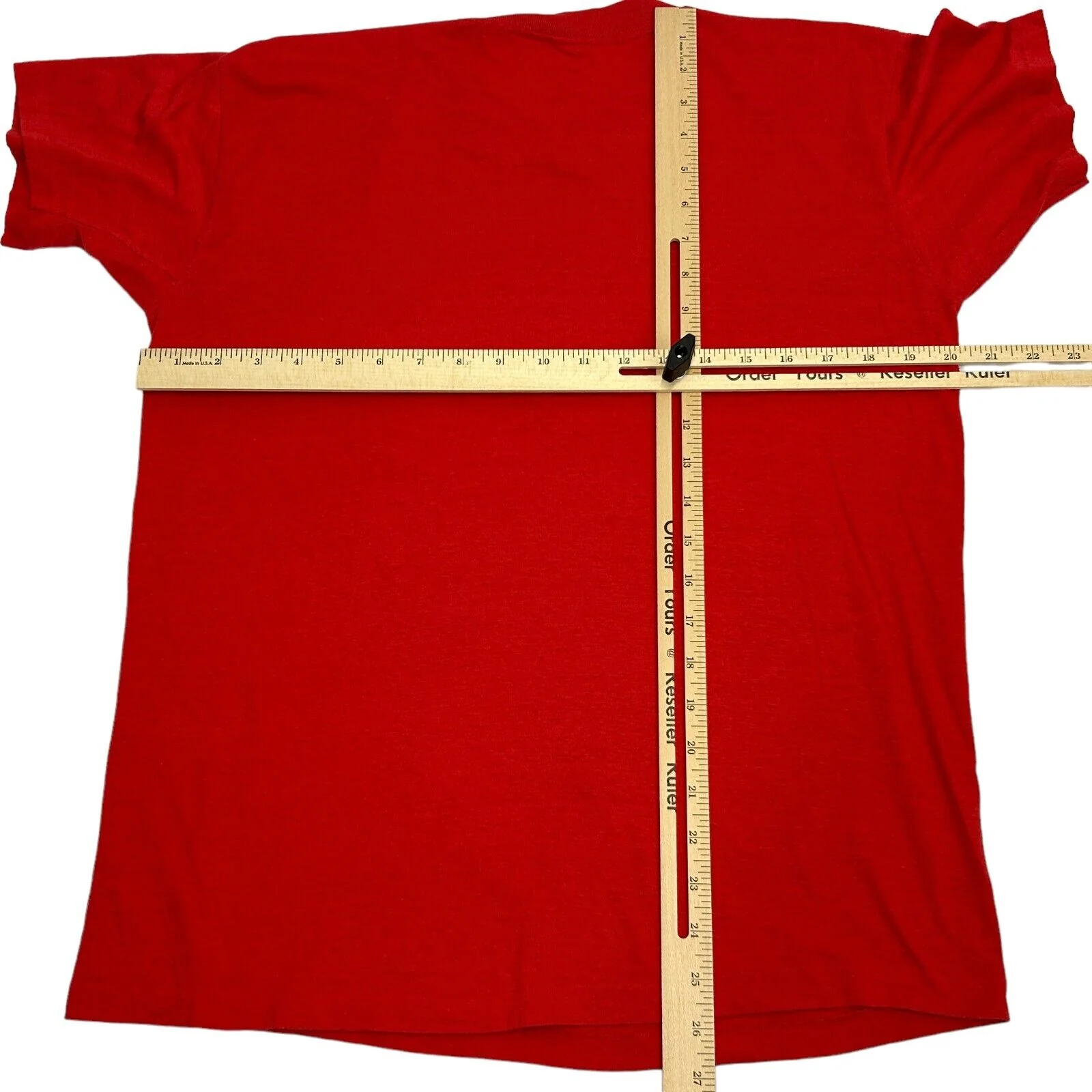 Vintage 80s Sportsman Cycle Sales T Shirt Dirt Bike Las Vegas Red Mens M Medium - Image 8