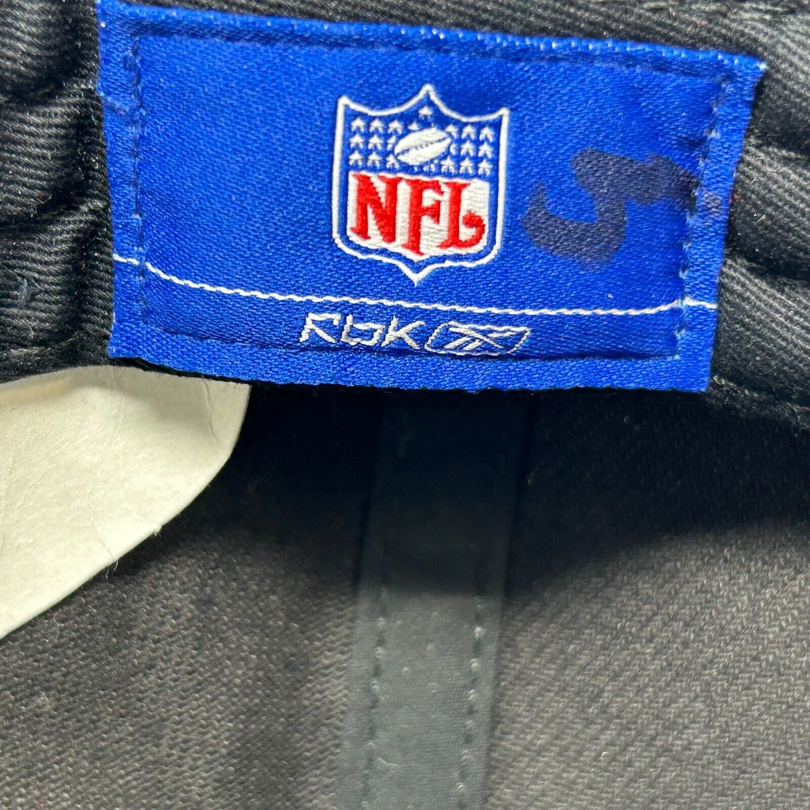 Tennessee Titans Hat Baseball Cap Reebok NFL Football 6 Panel Strapback Black - Image 10