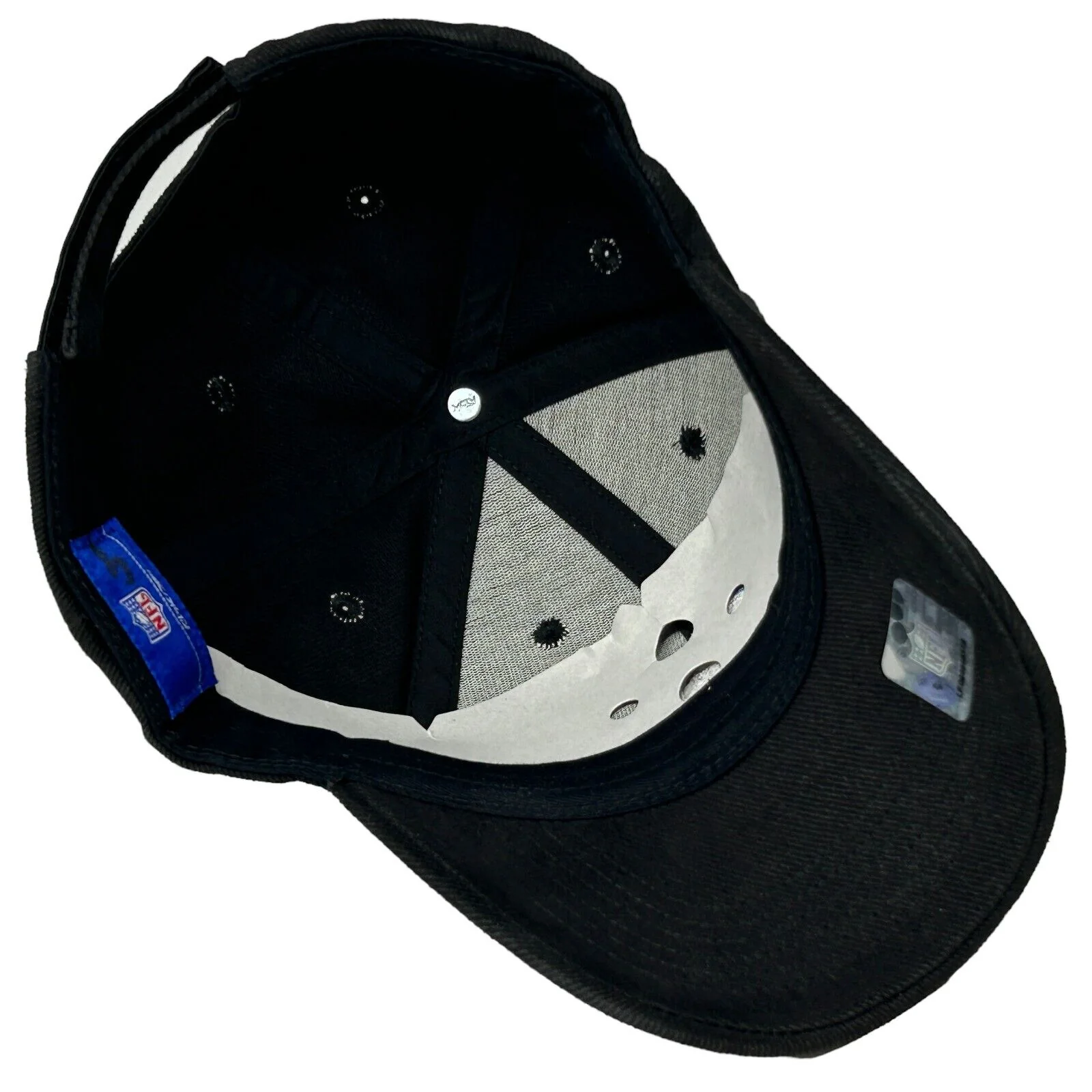 Tennessee Titans Hat Baseball Cap Reebok NFL Football 6 Panel Strapback Black - Image 4