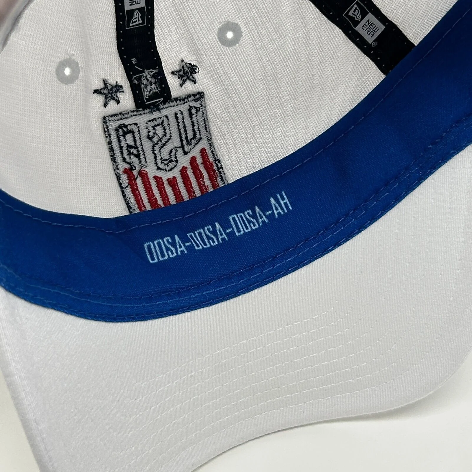 USWNT USA Soccer Womens Dad Hat Baseball Cap New Era 9Twenty Strapback White - Image 5
