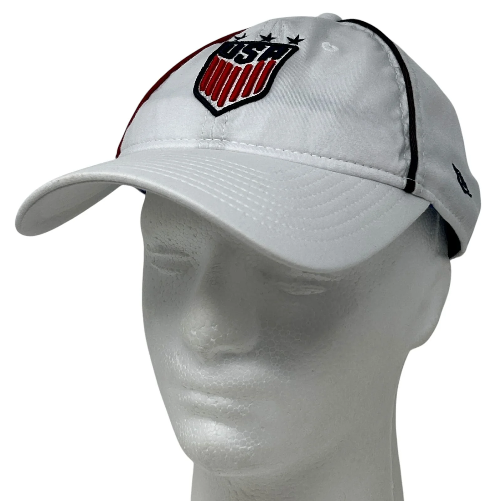USWNT USA Soccer Womens Dad Hat Baseball Cap New Era 9Twenty Strapback White - Image 9