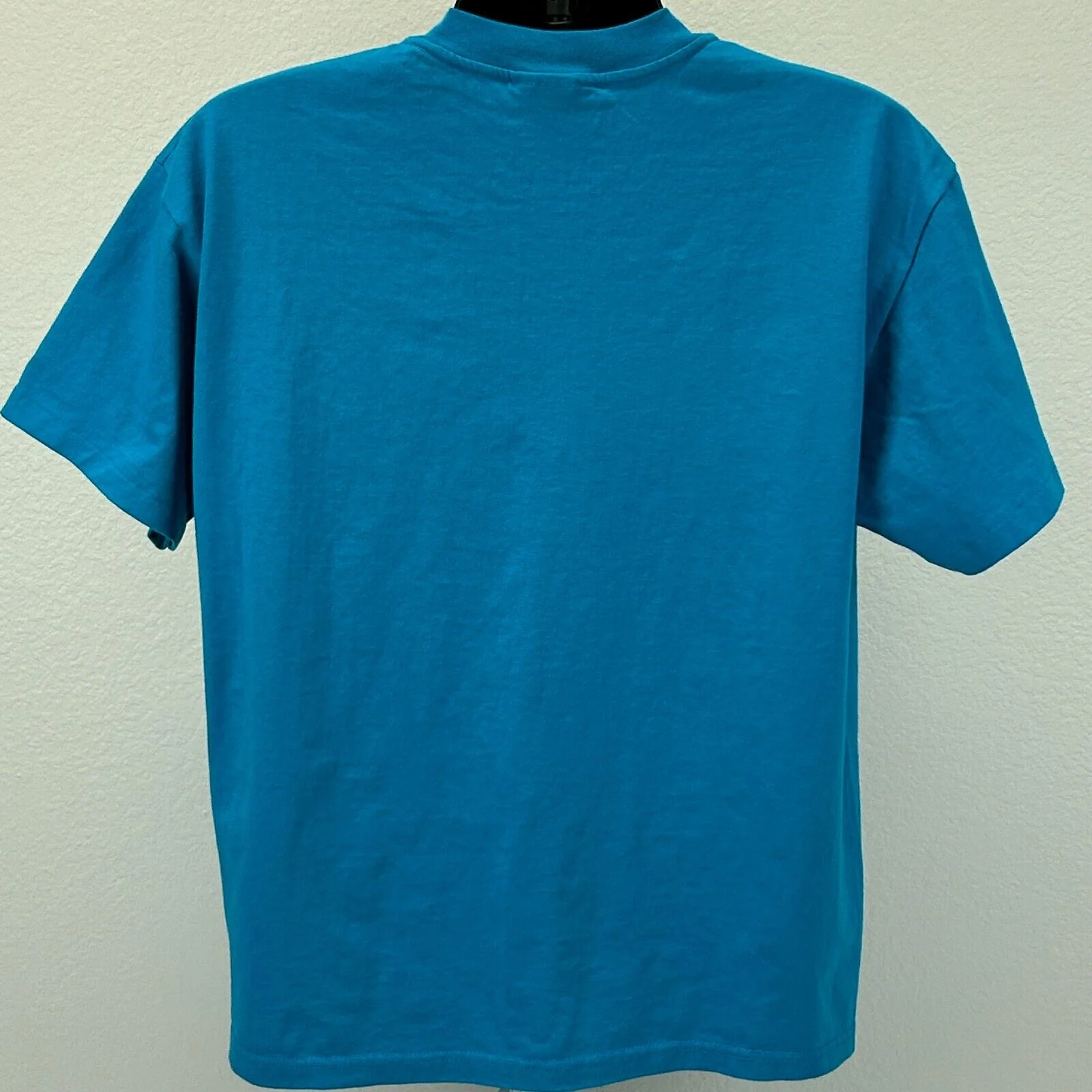 Vintage 90s Land of the Midnight Sun Alaska T Shirt Unisex Large Womens BPW Blue - Image 3