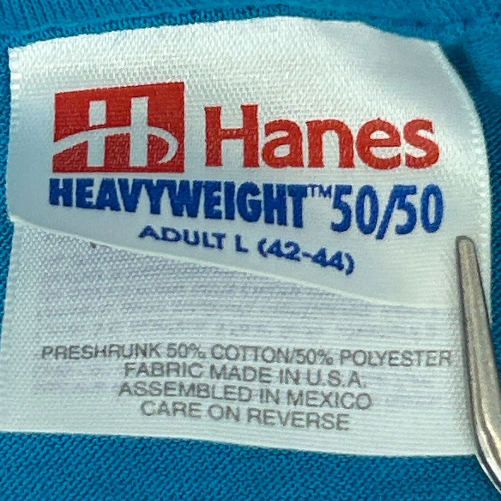 Vintage 90s Land of the Midnight Sun Alaska T Shirt Unisex Large Womens BPW Blue - Image 4