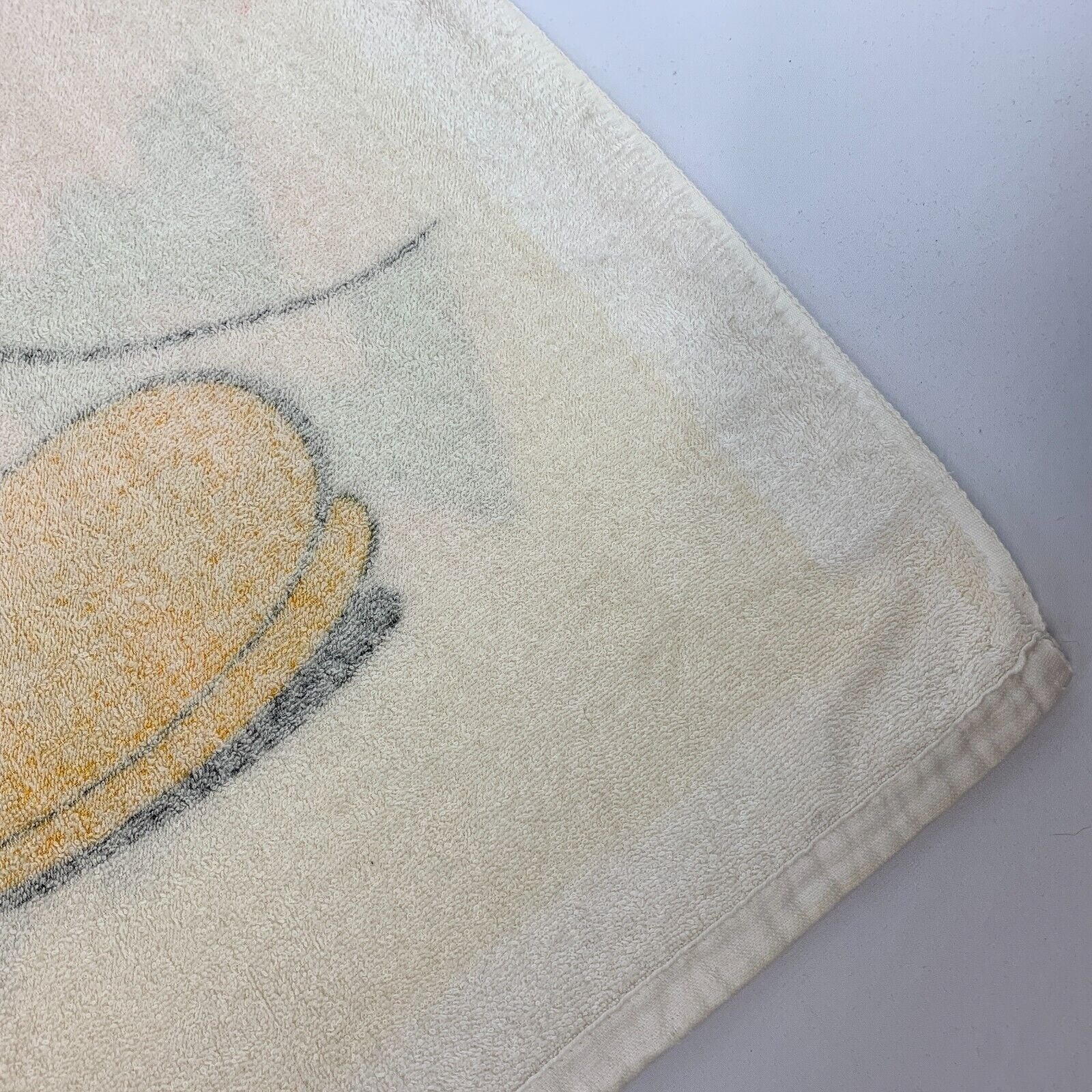 Vintage 80s 90s Mickey Mouse Beach Towel Walt Disney Disneyland Franco - Image 7